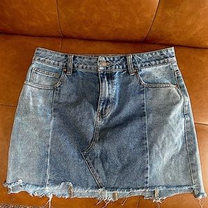 Pacsun Denim New Mini Skirt Jean